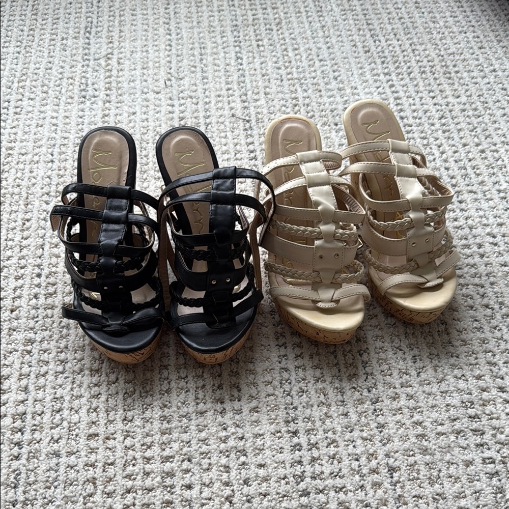 Two Pairs of size 7.5 Modern Rush Wedges